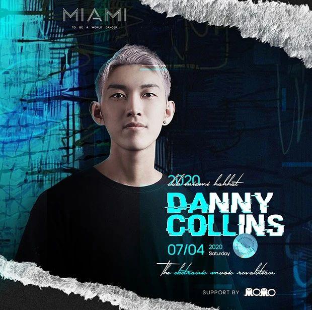 CLUB MIAMI HOHHOT | 7/4.2020 DJ DannyCollins+MARTELL之夜@所有人：拍了拍你！