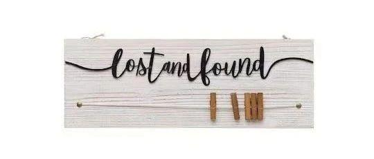 4月7日, 周三, Lost &amp; Found | Thursday, April 7, Lost &amp; Found