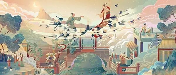 8月4日，七 夕 夜， 来 相 会 Chinese Valentine's Day