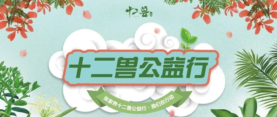 𝟭𝟮 𝘽𝙀𝘼𝙎𝙏 𝙇𝘼𝘽 • 张家界 | 乐善公益•爱心接力