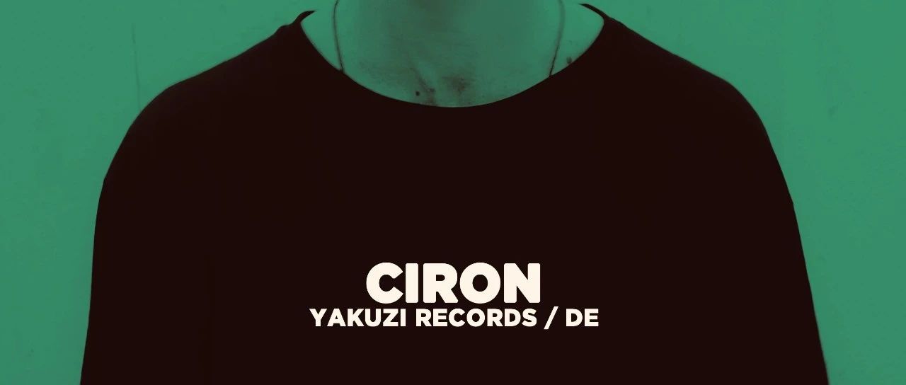 今晚TONIGHT//CELIA pres. CIRON (YAKUZI RECORDS/DE) @PALYGROUND