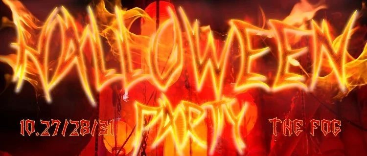 SKRR CLUB-10.27/28/31#《雾之地牢》万圣节派对●Halloween Party-