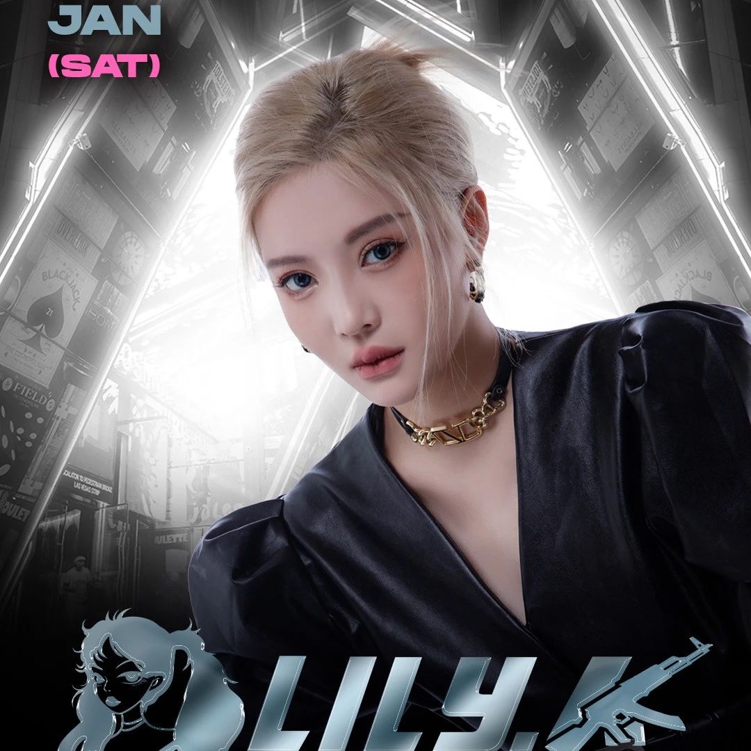 硬核音乐女神LILY.K｜本周六即将燃爆PARA舞台！