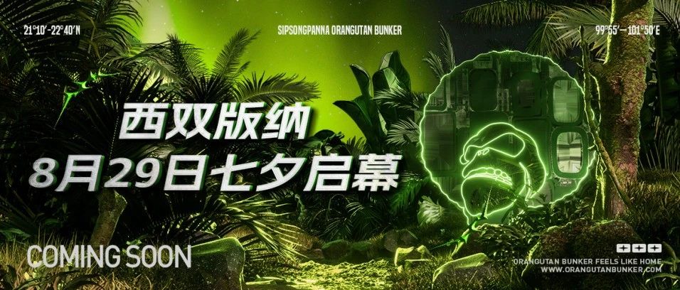 猩猩地堡 | 西双版纳新店七夕启幕