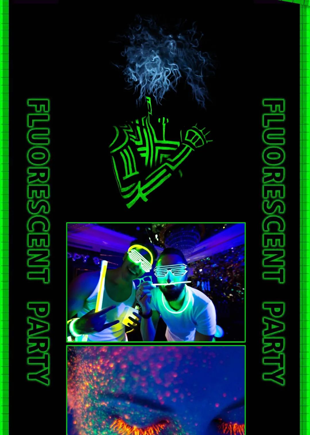 幻荧潮趴 | 电音和色彩的冲撞 | 07.16-17 炫彩狂欢-上海风暴酒吧/SOS Club