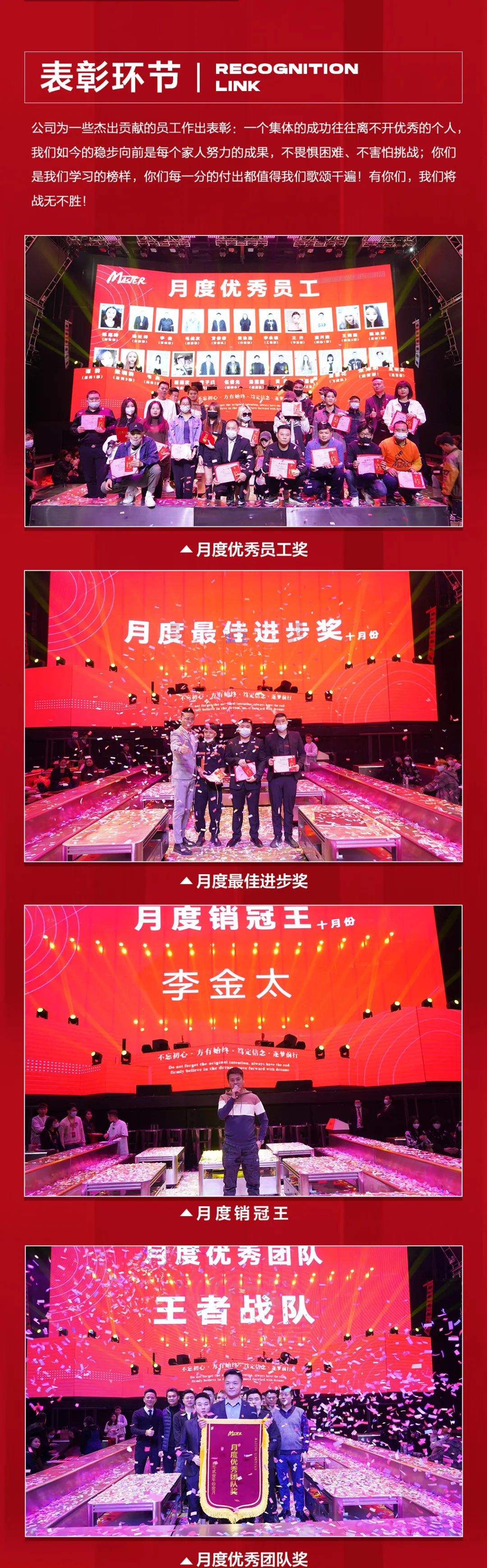 协作一致 共同发展 | MASTER 12月员工大会圆满召开-清远MASTER酒吧/MASTER派对研发基地