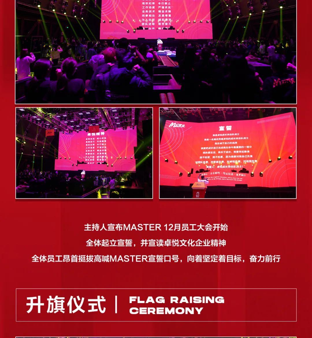 协作一致 共同发展 | MASTER 12月员工大会圆满召开-清远MASTER酒吧/MASTER派对研发基地