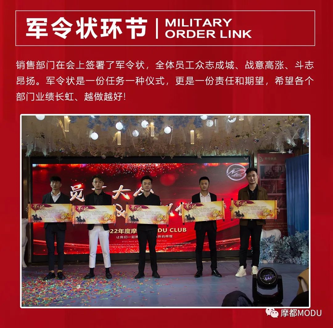 摩都 MUDU CLUB丨2022年度员工大会&授权仪式隆重举行！-武威魔都酒吧/MODU CLUB