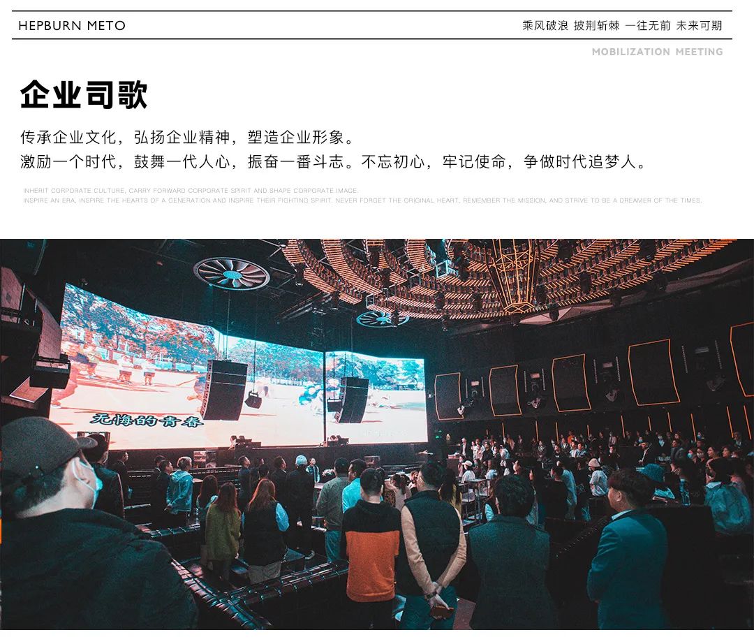 赫本酒吧（美图店）2022.1月份动员大会圆满结束-深圳赫本酒吧/HEPBURN CLUB