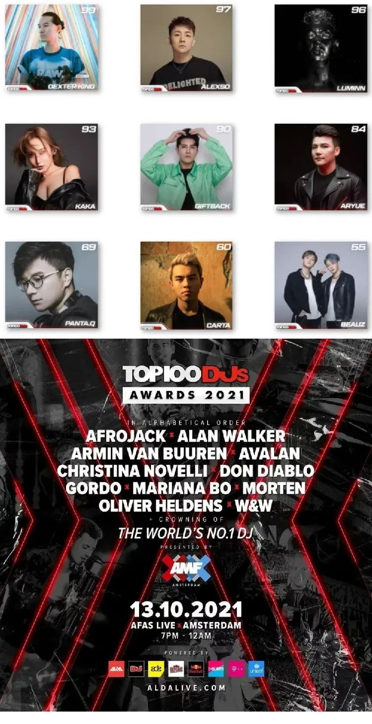 2021 全球百大DJ排行榜丨9位中国地区DJ入榜-济宁超兰酒吧/Superlan CLUB