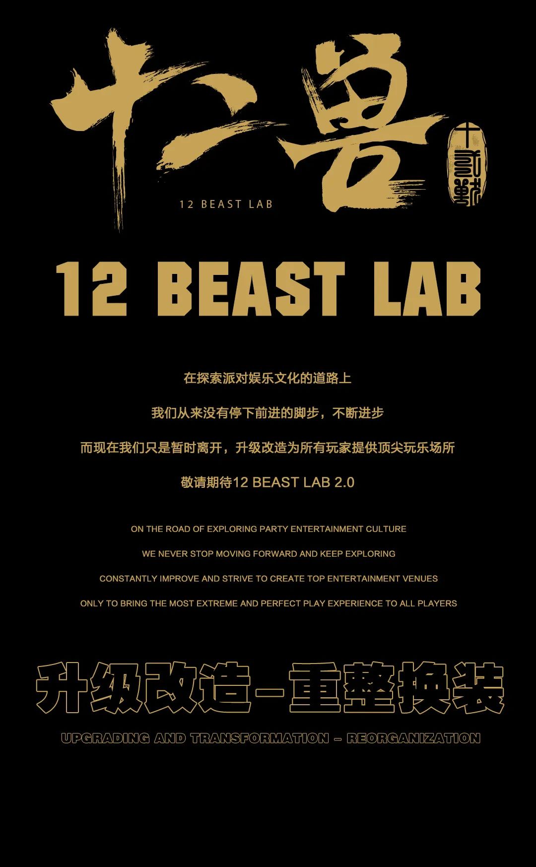 12 BEAST LAB X丨耗资150万陪伴我们18个月的主题大秀，你还记得哪些？-岳阳十二兽酒吧/12 BEAST LAB