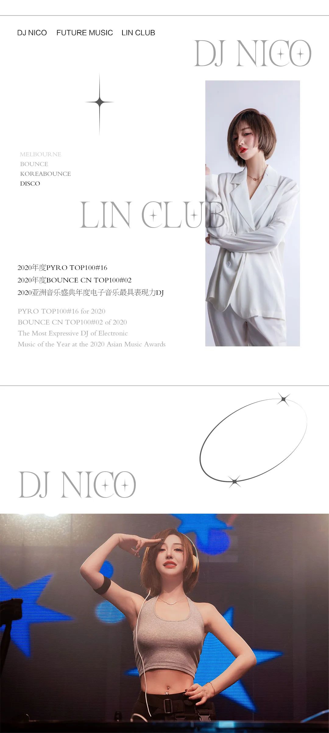 LIN CLUB｜DJ NICO 蹦迪教官热辣来袭 8.26玩乐选手请就位-扬州LIN CLUB/林卡酒吧