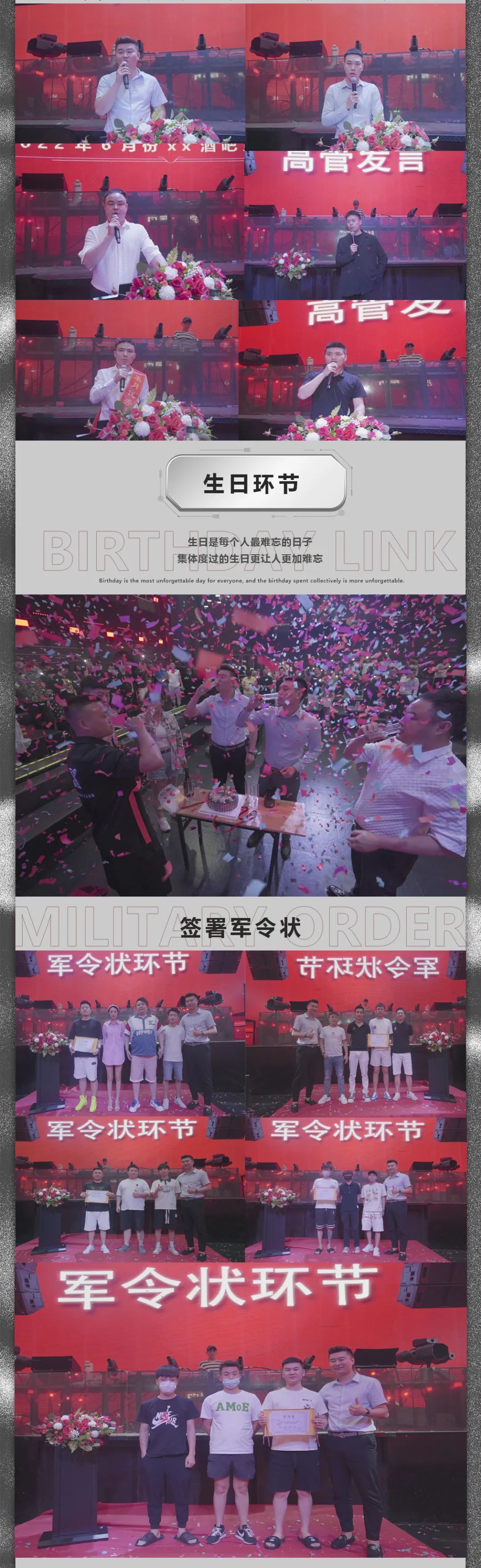 XX酒吧6月“团结一致共谱华章”主题员工大会圆满结束！-青岛XX酒吧/XX NIGHT CLUB