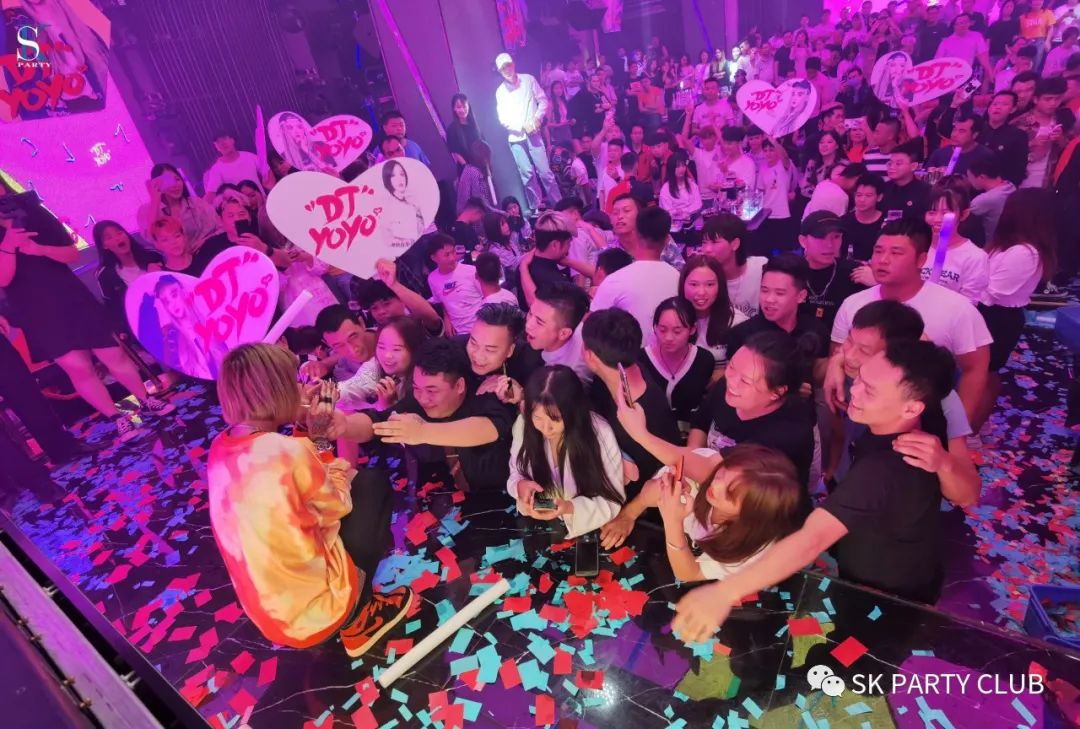 SK PARTY |回顾 亚洲百大女神DJ YOYO嗨爆电音现场！-富川SK酒吧/SK PARTY CLUB