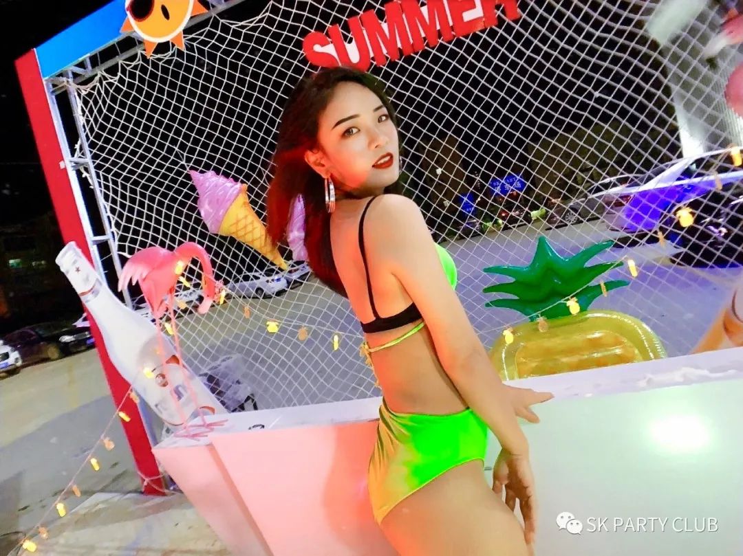 SK PARTY精彩回顾|7/17-18 盛夏菠萝夜，夏的初体验！-富川SK酒吧/SK PARTY CLUB