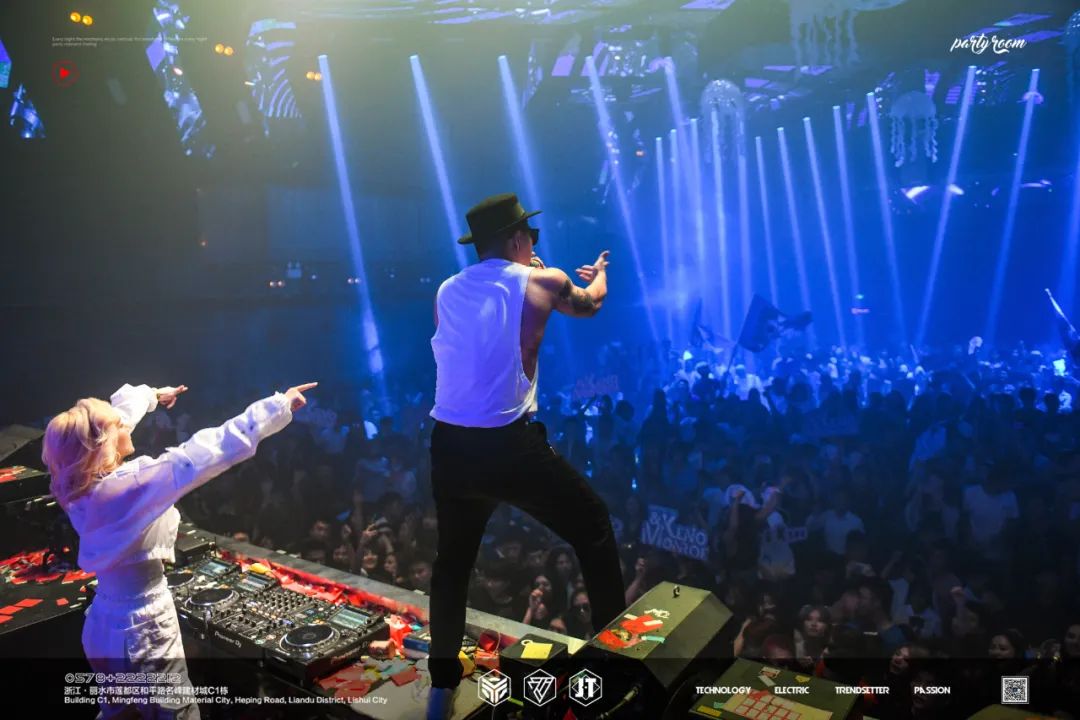 这晚丽水三分之二的潮人聚集在此丨PARTY ROOM 凯诺夫妇现场燥热回顾-丽水Party Room百大电音剧场
