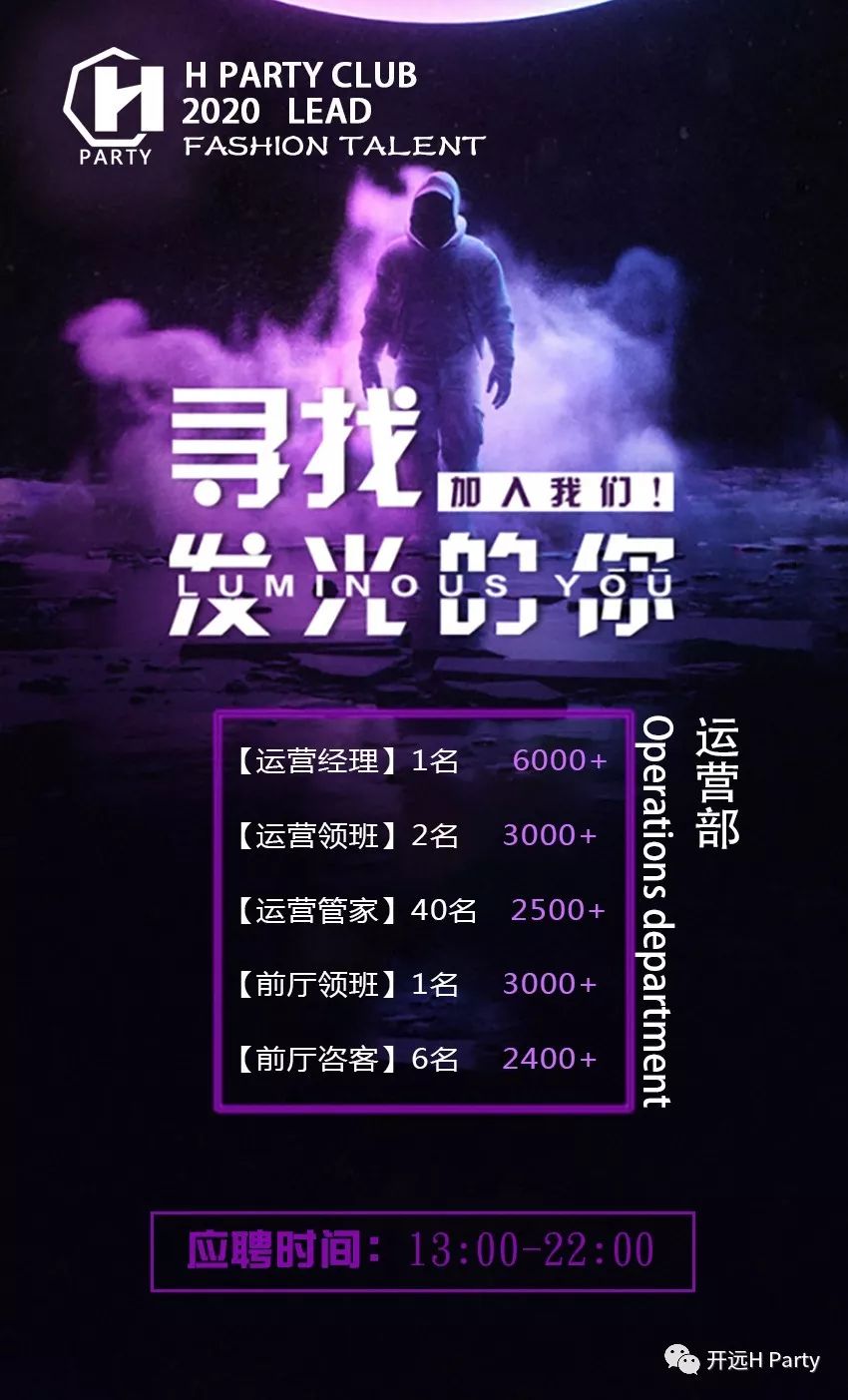 梦想正在起航，欢迎您的加入-开远H PARTY