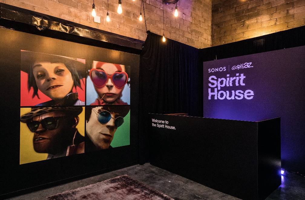 Sonos和Gorillaz乐队携手打造的Spirit House-PYRO音乐