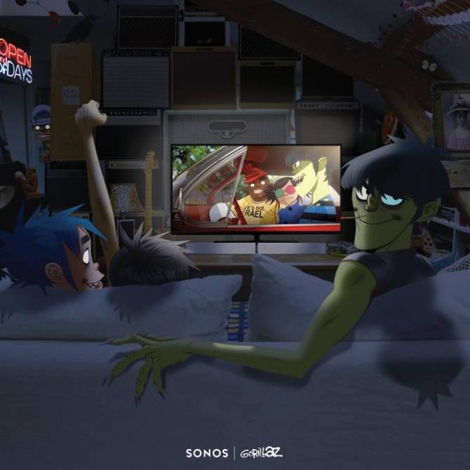 Sonos和Gorillaz乐队携手打造的Spirit House-PYRO音乐