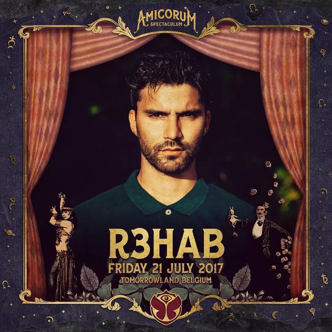 百大DJ#R3HAB# 当三叔在 TOMORROW 的舞台跃起那刻，全海岛都将会为他疯狂！-海口明日酒吧/百慕酒吧/TOMORROW CLUB
