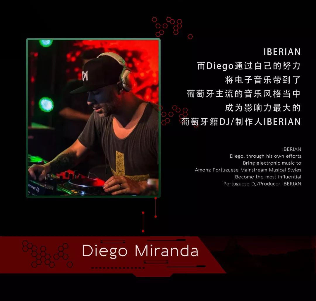 今晚百大 | Diego Miranda，用极致音符颠覆世界，感受葡萄牙百大电音第一人的震撼电音。-佛山熊猫酒吧/Panda house