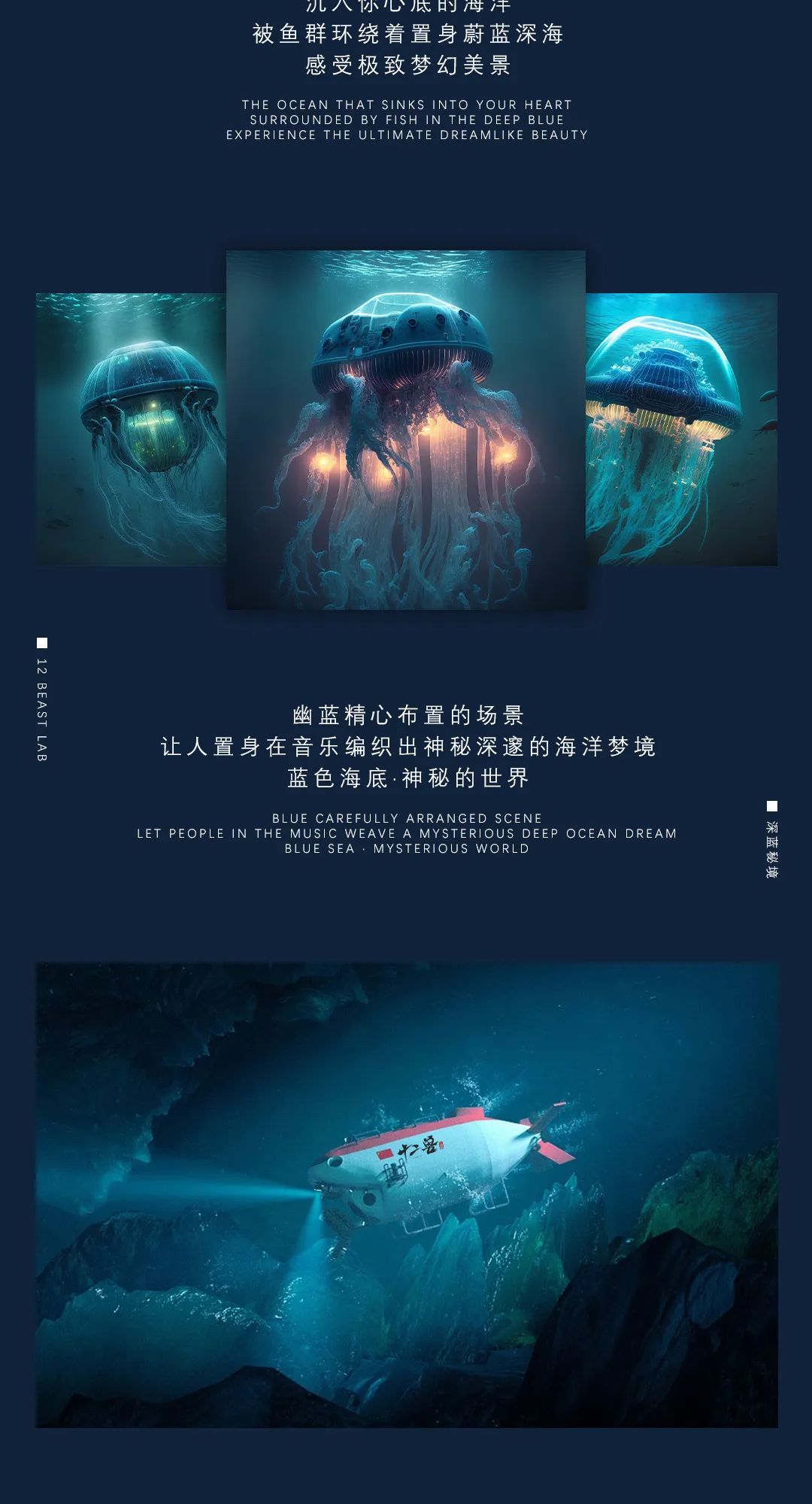 12 BEAST LAB | 06.30-07.02#深蓝秘境#一起沉迷在蓝色的欢乐中 带你进入神秘海底世界！-张家界十二兽酒吧/12 BEAST LAB