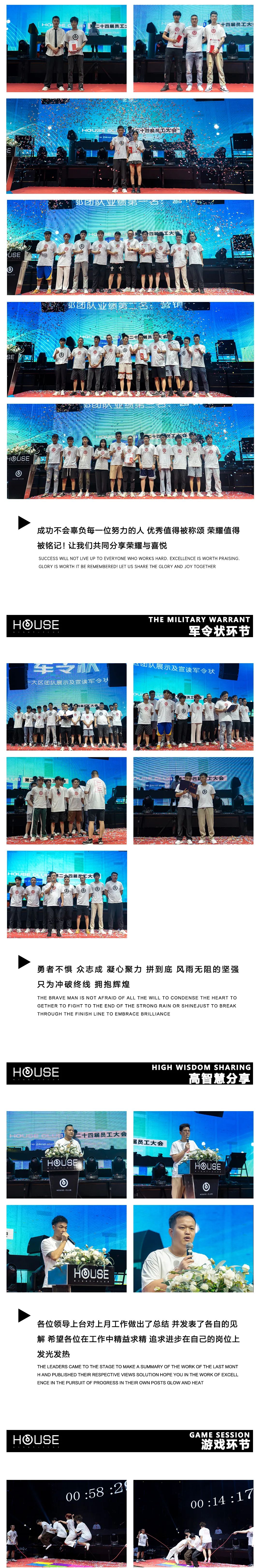 HOUSE 揭阳丨第二十四届员工大会 拼搏进取·精益求精-揭阳HOUSE酒吧/HOUSE JY