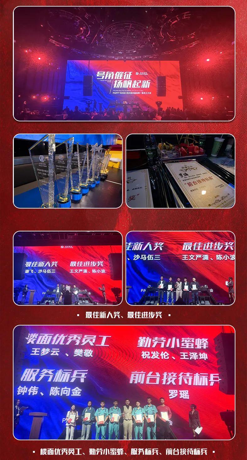 PARTY BASE派对基地丨号角催征，扬帆起新，第一届员工大会圆满落幕。-西昌派对基地酒吧/PARTY BASE