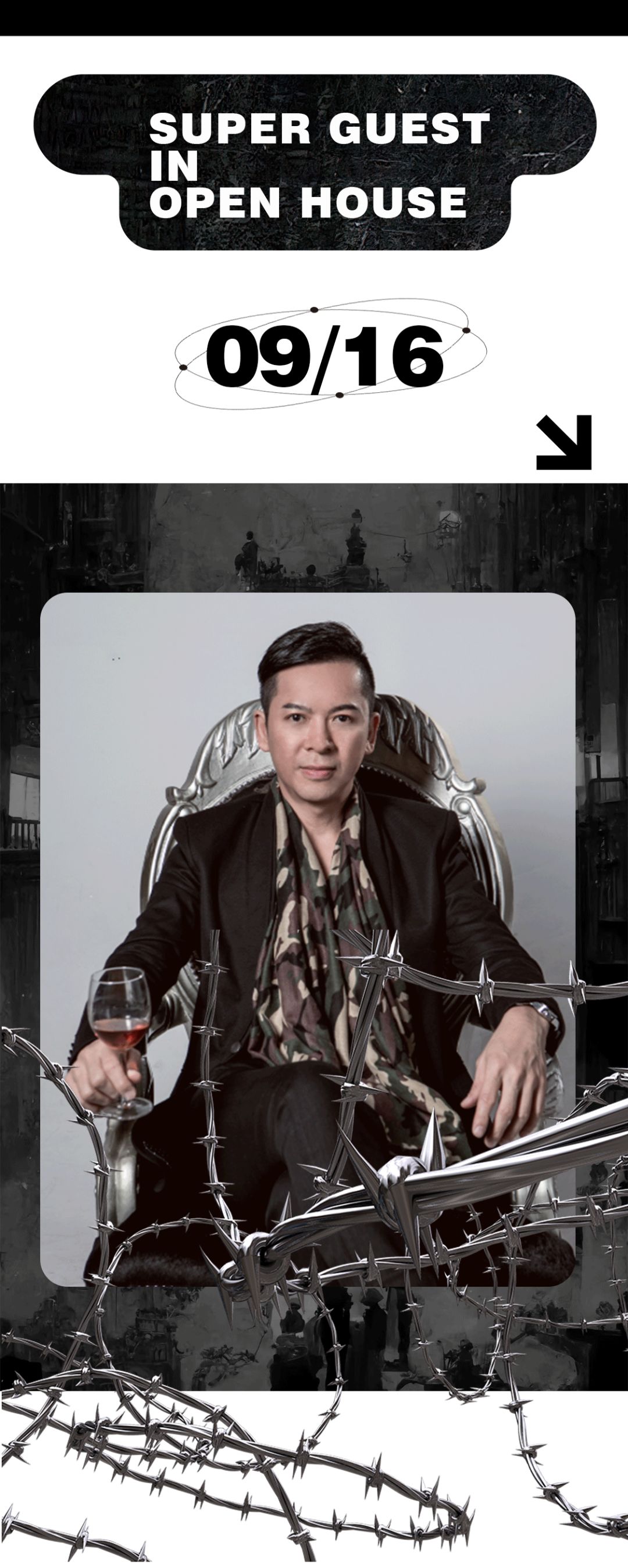 09/16 中国香港TVB影视明星『郭政鸿』 带你重回黄金时代！-湘潭OH酒吧/OpenHouse Club