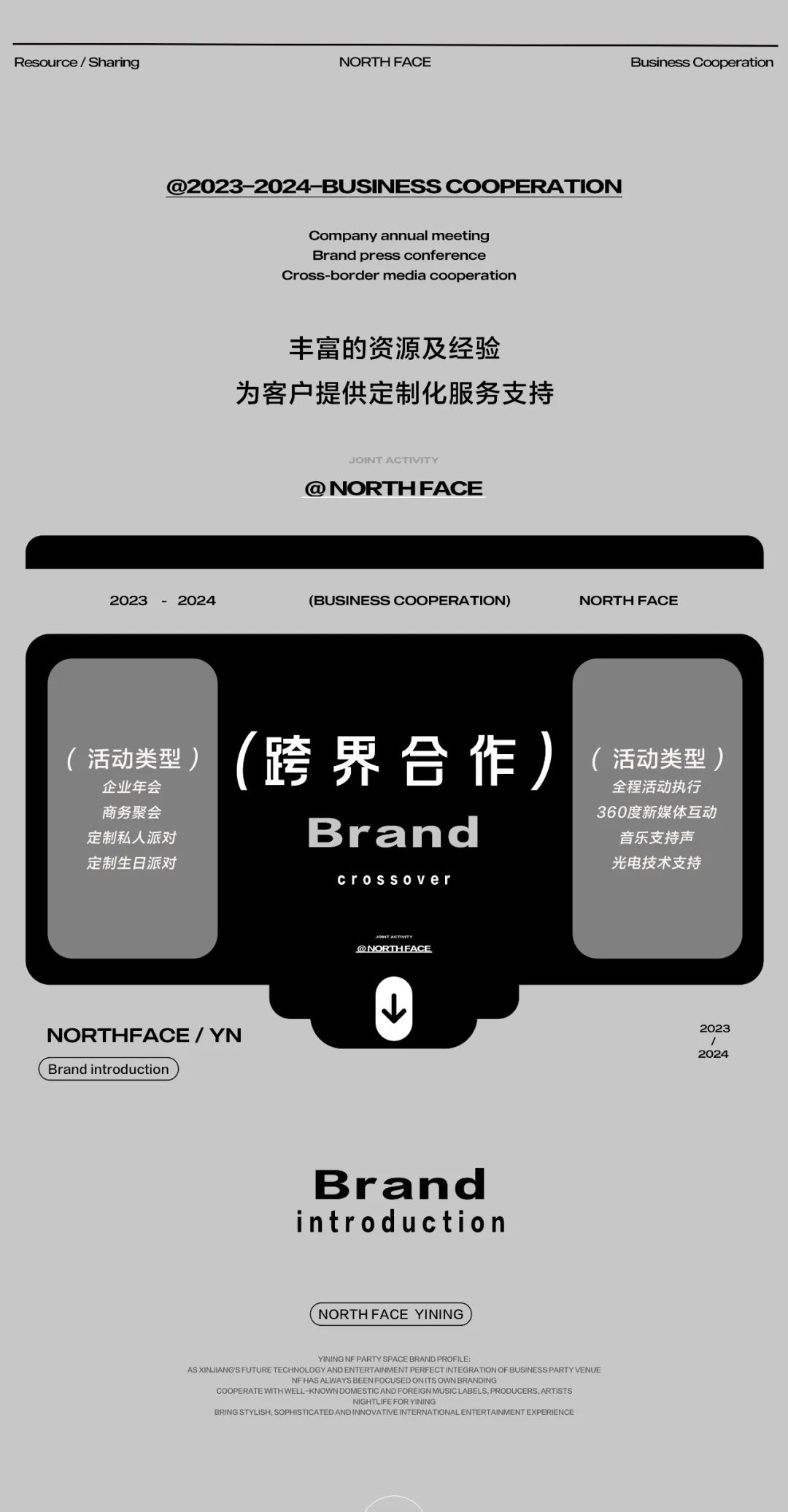 NORTH FACE | 跨界品牌 · 场地租赁-伊宁NF酒吧/NF派对空间酒吧