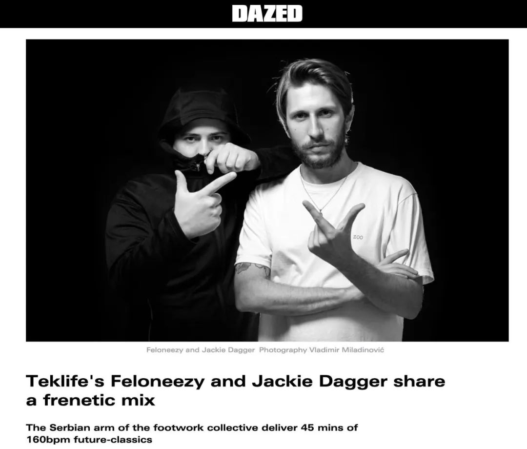 周六1月6日 - Feloneezy [Serbia|塞尔维亚] 舞曲场景大师、Teklife大将 @ Dada Beijing-北京DADA酒吧/DADA bar
