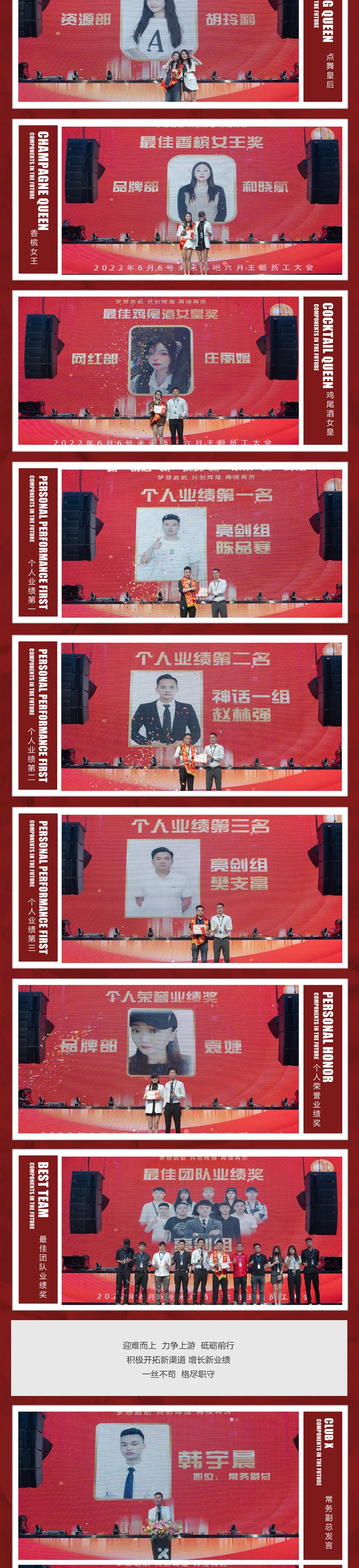 CLUB X | 五月员工主题大会“新·机遇 新·优势 新·未来 新·梦想”-茶山CLUB X未来酒吧