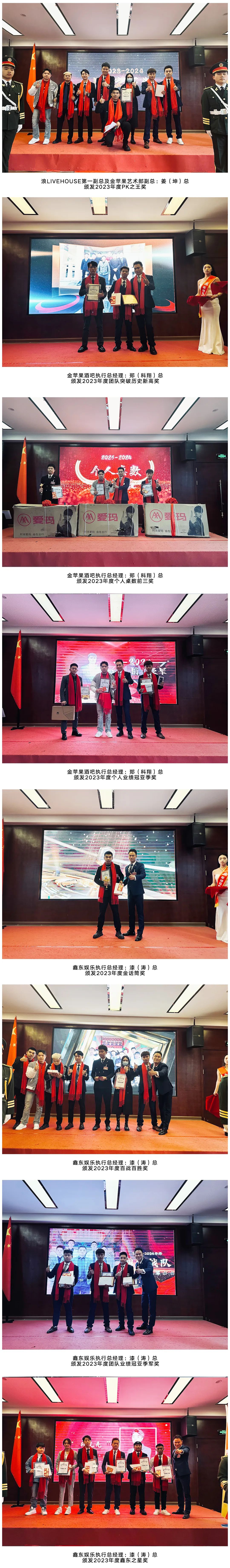 XINDONG ENTERTAINMENT丨鑫东娱乐2023年年终总结会议圆满落幕-文山金苹果酒吧/GOLD APPLE CLUB