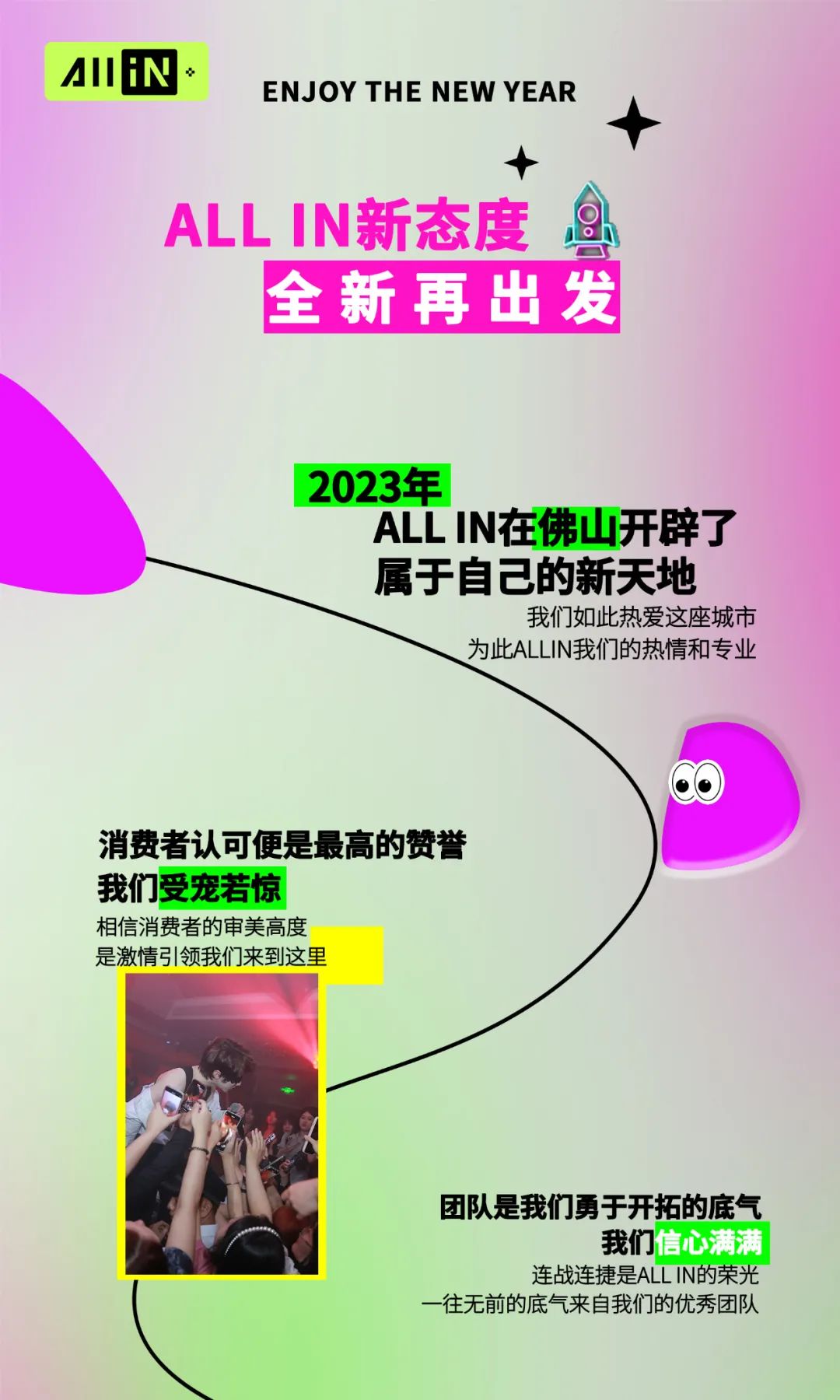 2024 #快乐新态度——用快乐点亮佛山！𝐍𝐞𝐰 𝐘𝐞𝐚𝐫，𝐍𝐞𝐰 𝐚𝐭𝐭𝐢𝐭𝐮𝐝𝐞！-佛山ALL IN派对公园酒吧