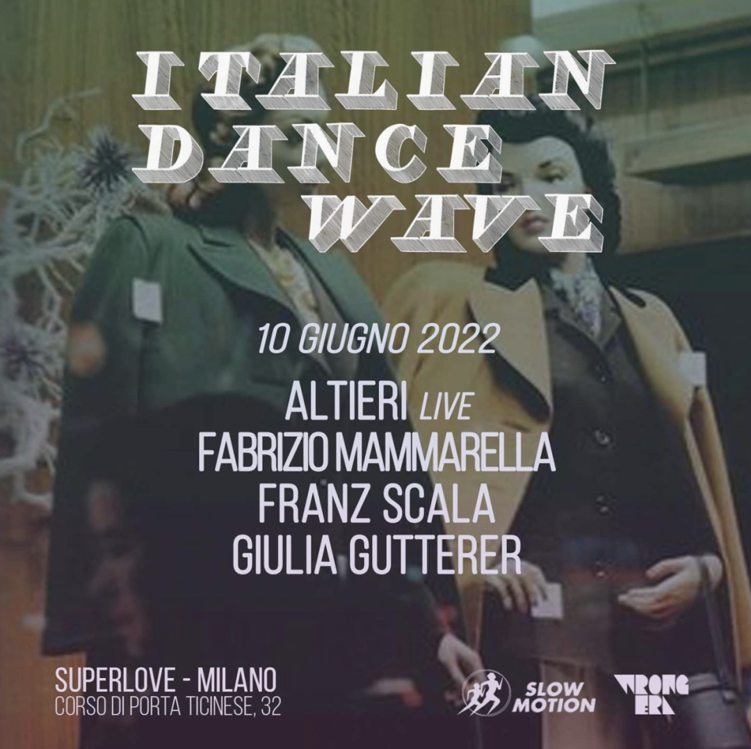 周六3月2日- 意大利电音之夜 Giulia & Fabrizio Slow Motion老板头牌双人登陆 @ Dada北京-北京DADA酒吧/DADA bar