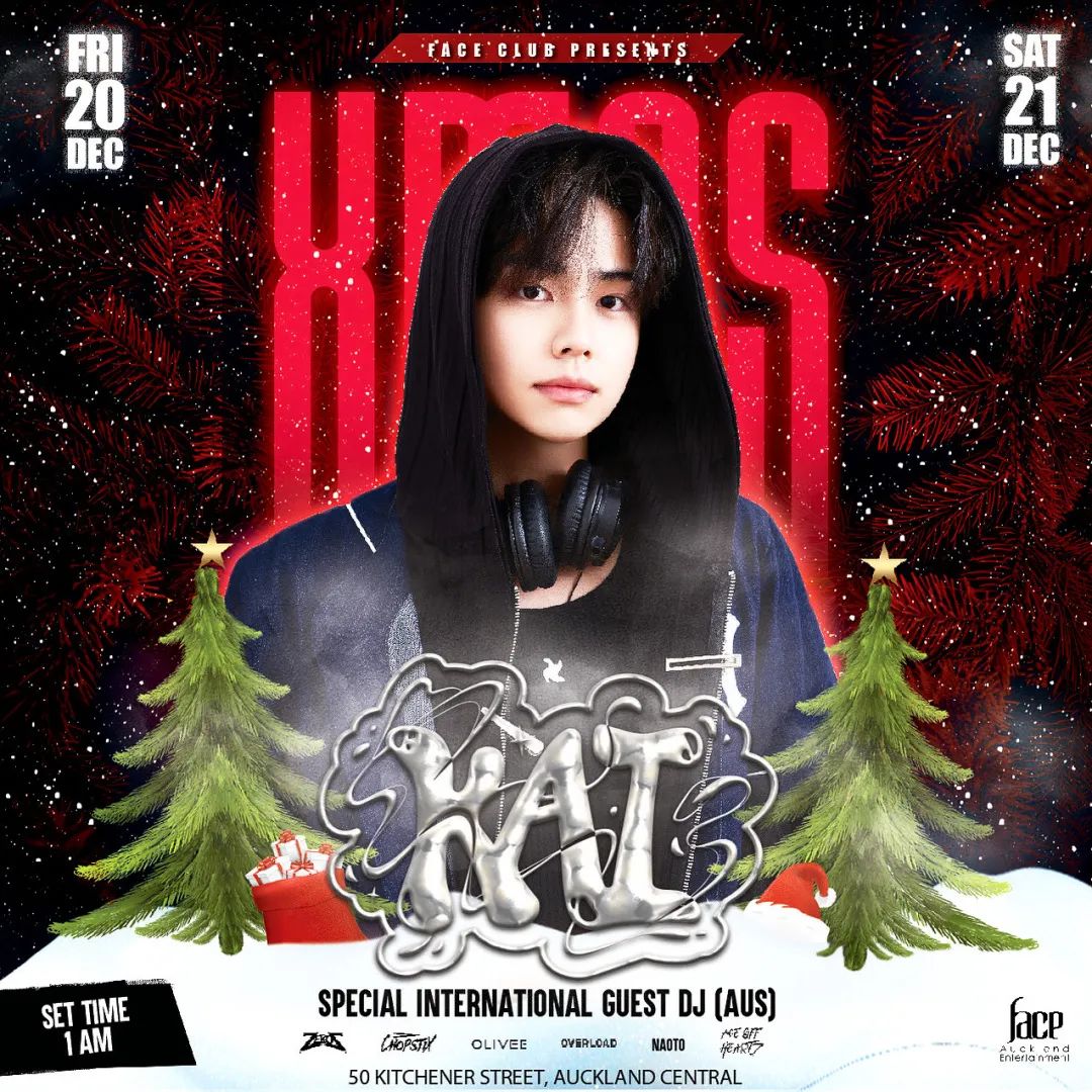 叮叮当 圣诞点亮仪式开启咯-奥克兰菲斯酒吧/Face Club
