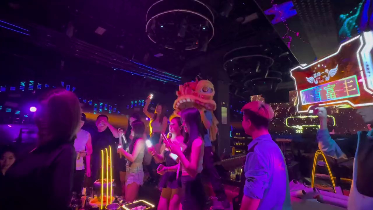 酒吧劲爆现场-丰顺星际一号酒吧