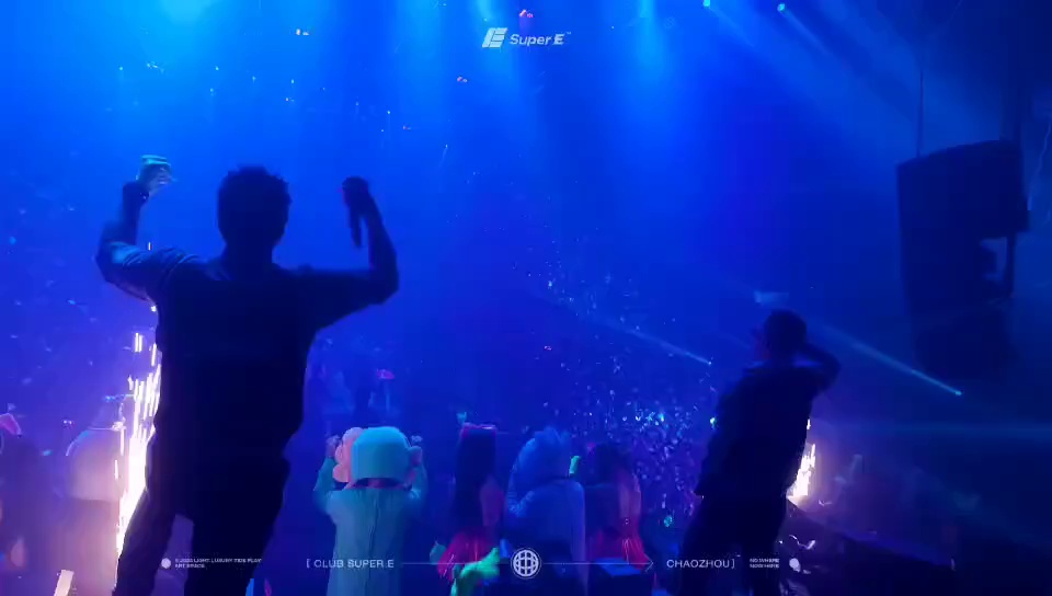 酒吧劲爆现场-潮州SuperE电音俱乐部