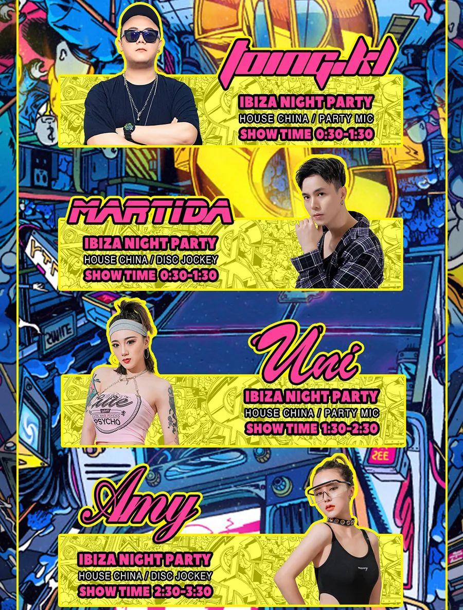 IBIZA NIGHT PARTY &amp;amp; 08.29 || TWISTER x Color music party-莆田伊比萨酒吧/IBIZA PARTY