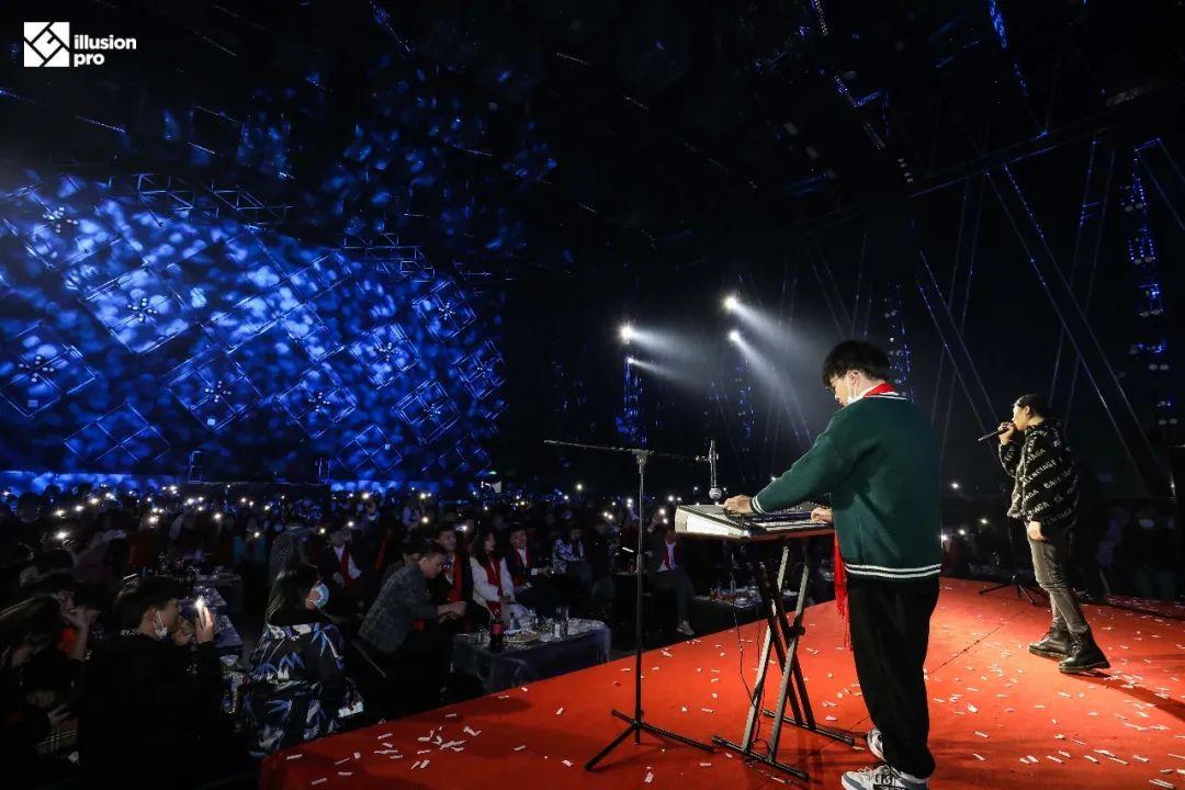 Illusion Pro | ALL IN年会完美落幕，牛年一起牛气冲天-武汉IP酒吧/ILLUSION PRO