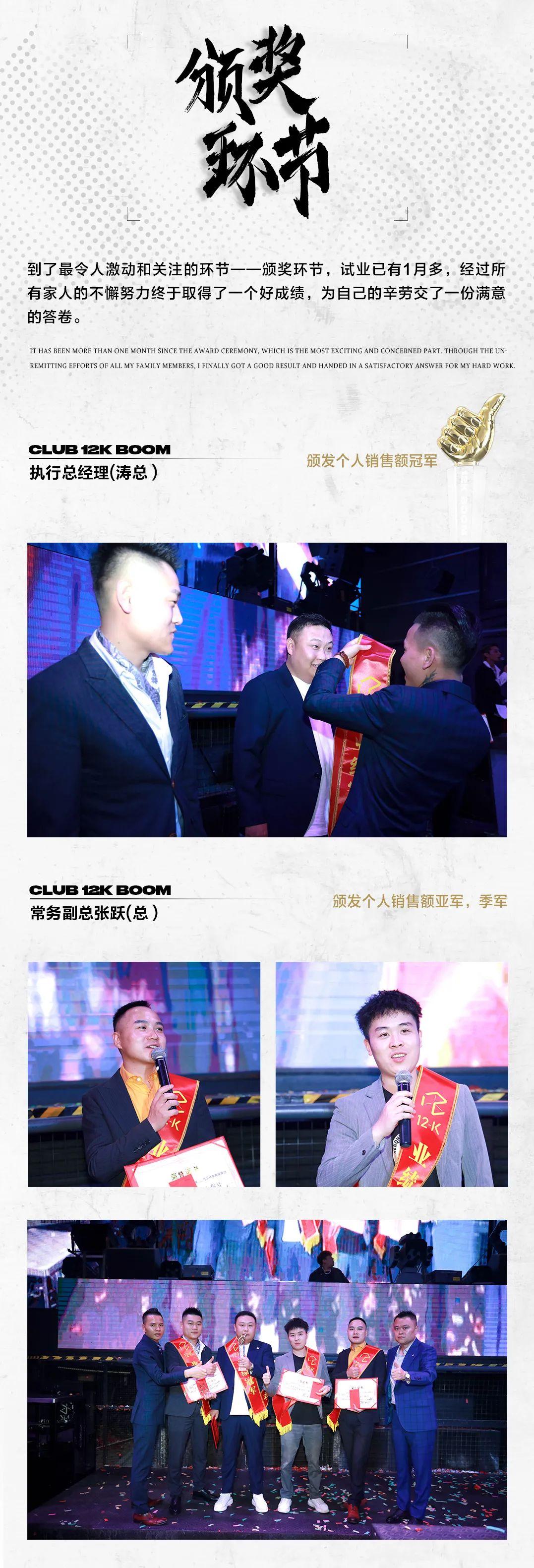 2021年CLUB 12K BOOM员工大会圆满落幕 | 路在脚下·为梦启程-昆明12K酒吧/12鲲 CLUB/12K CLUB