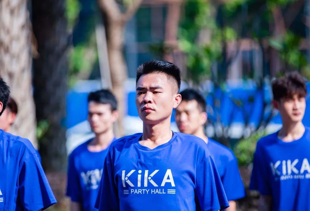 【齐心协力 共铸辉煌】 全新KiKA PARTY 员工军训  全力以赴迎接4月荣耀回归-海口KIKA派对酒吧/KIKA Party